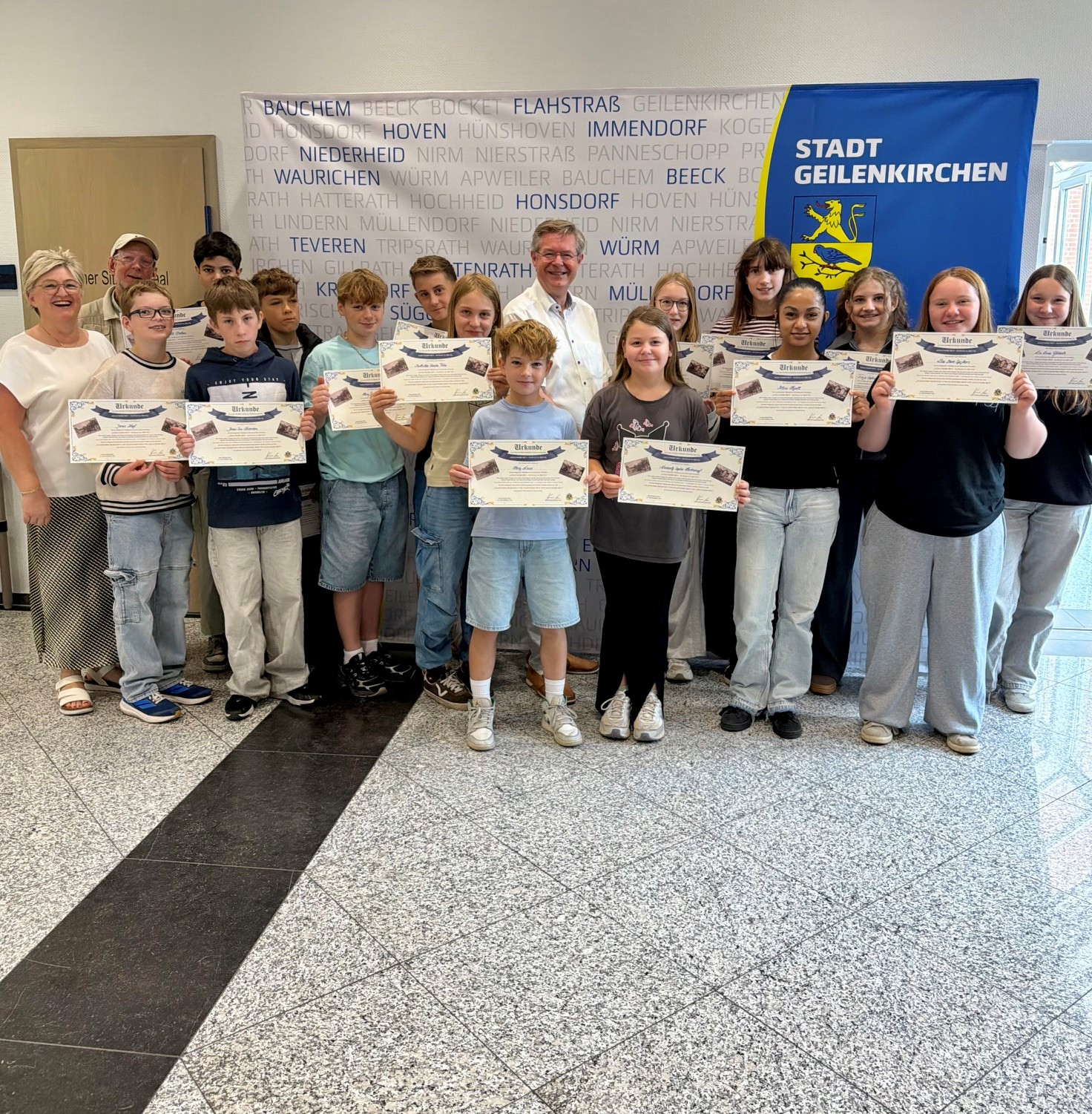 ALG-Besuch im Rathaus