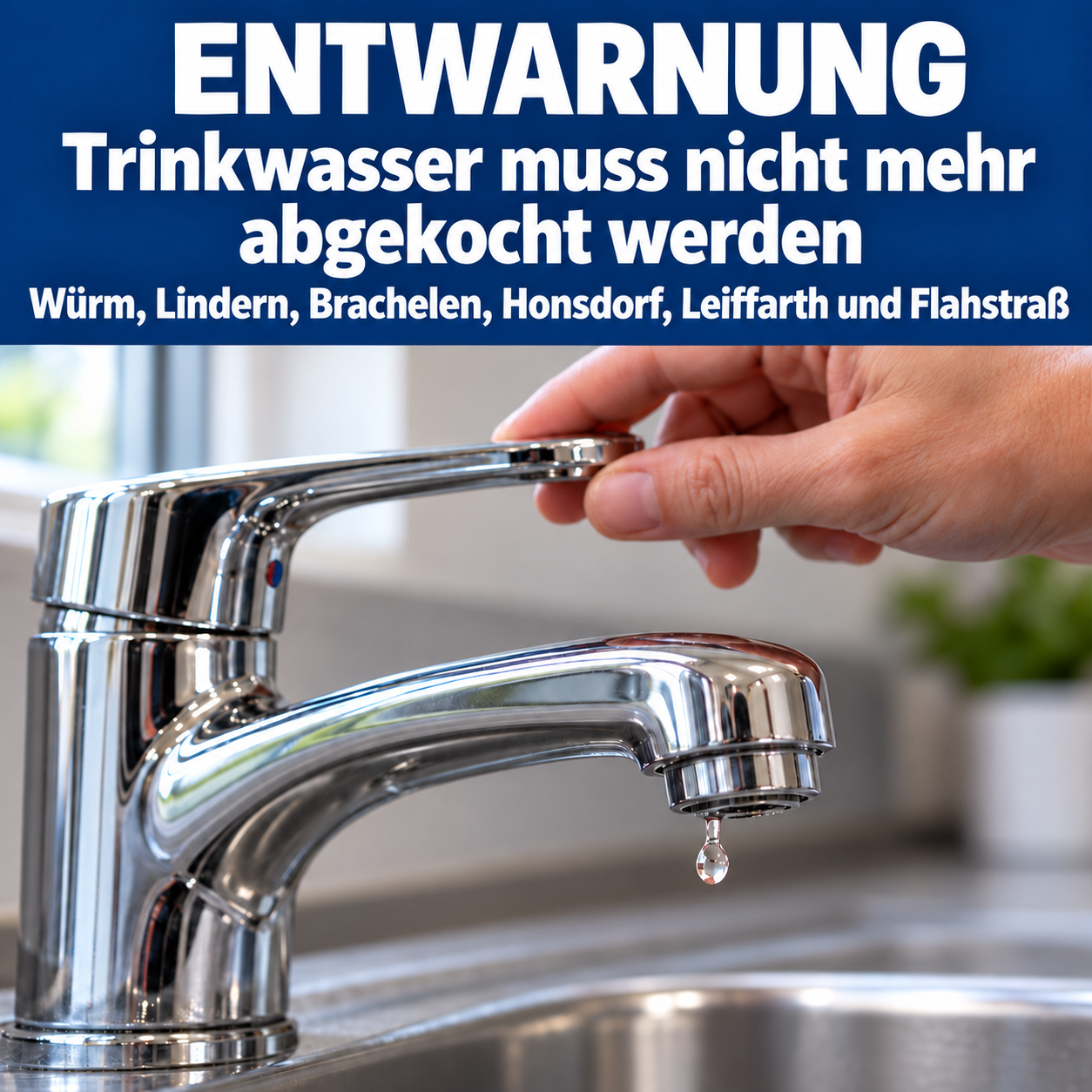 Abkochempfehlung Entwarnung 2026