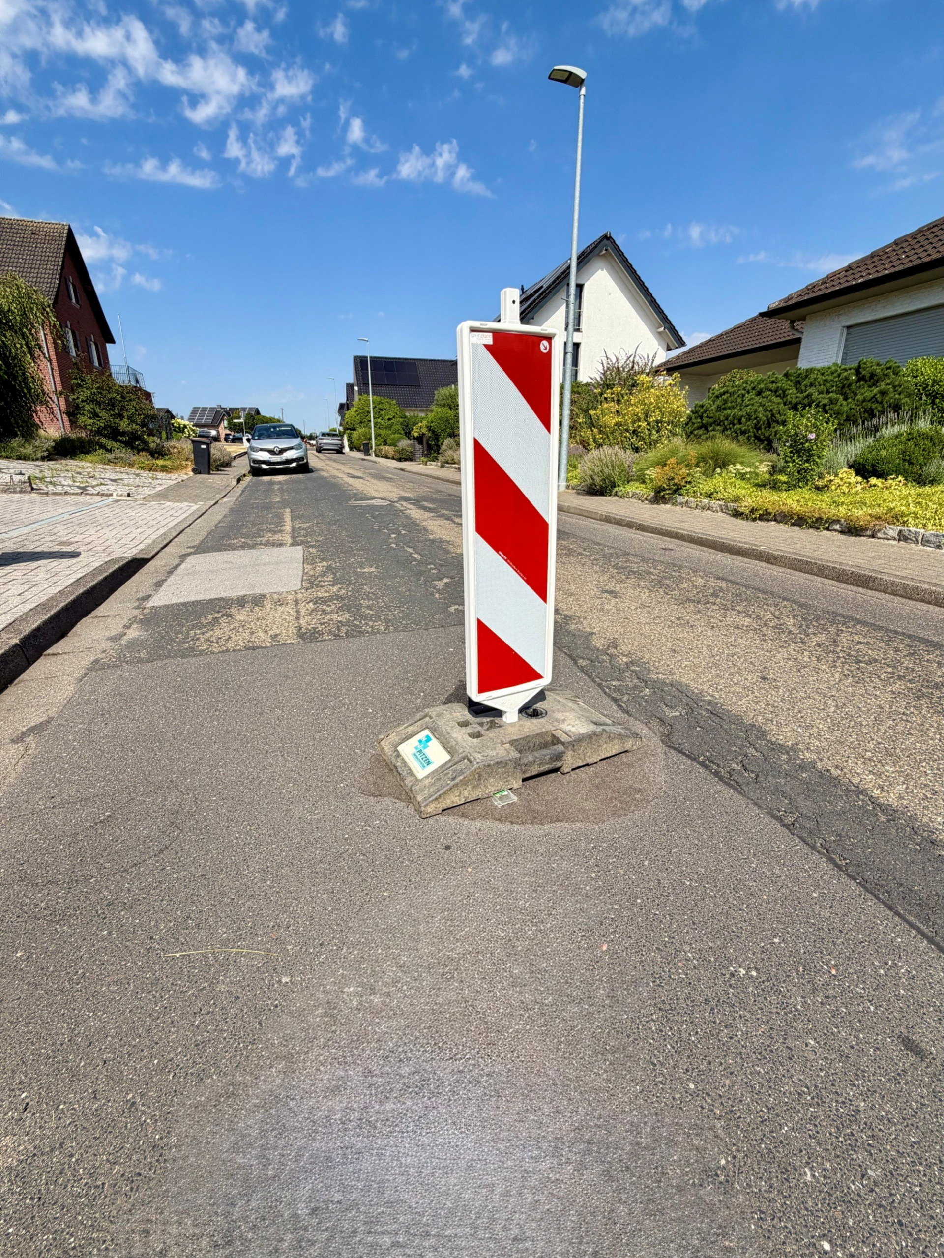 Absenkung Toepferstrasse