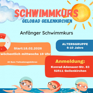 Anfänger-Schwimmkurs für Kinder