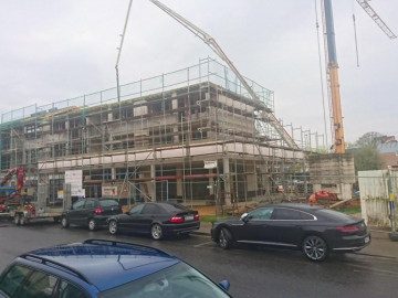 Bild 1: Blick von der Straße „Im Gang“ von Osten nach Nordwesten