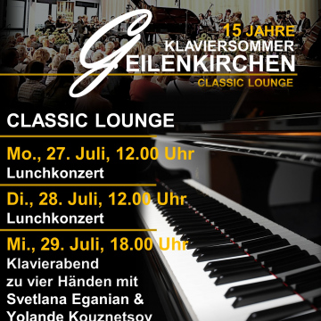 Classic Lounge Klaviersommer 2026