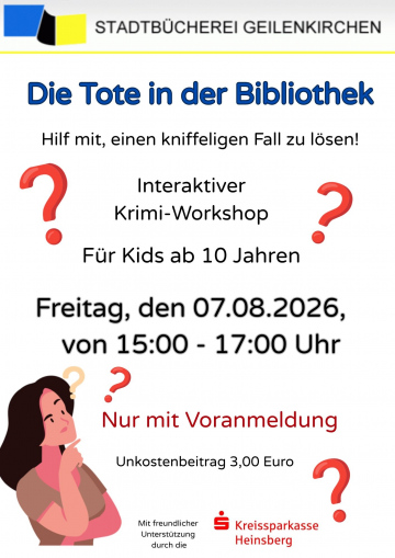 Detektive Die Tote in der Bibliothek