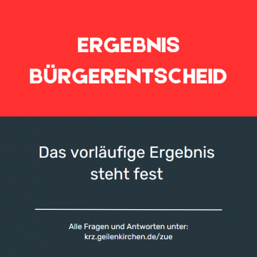 Ergebnis Bürgerentscheid 