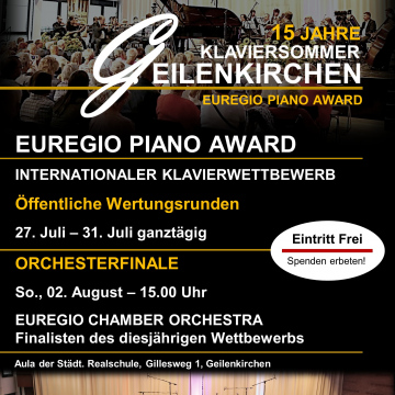 Euregio Award Klaviersommer 2026