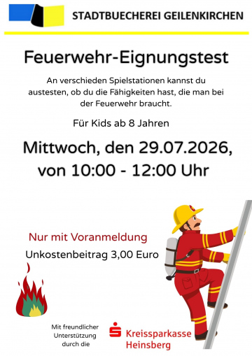 Feuerwehr Eignungstest