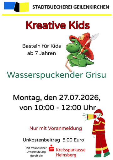 Feuerwehr Kreative Kids