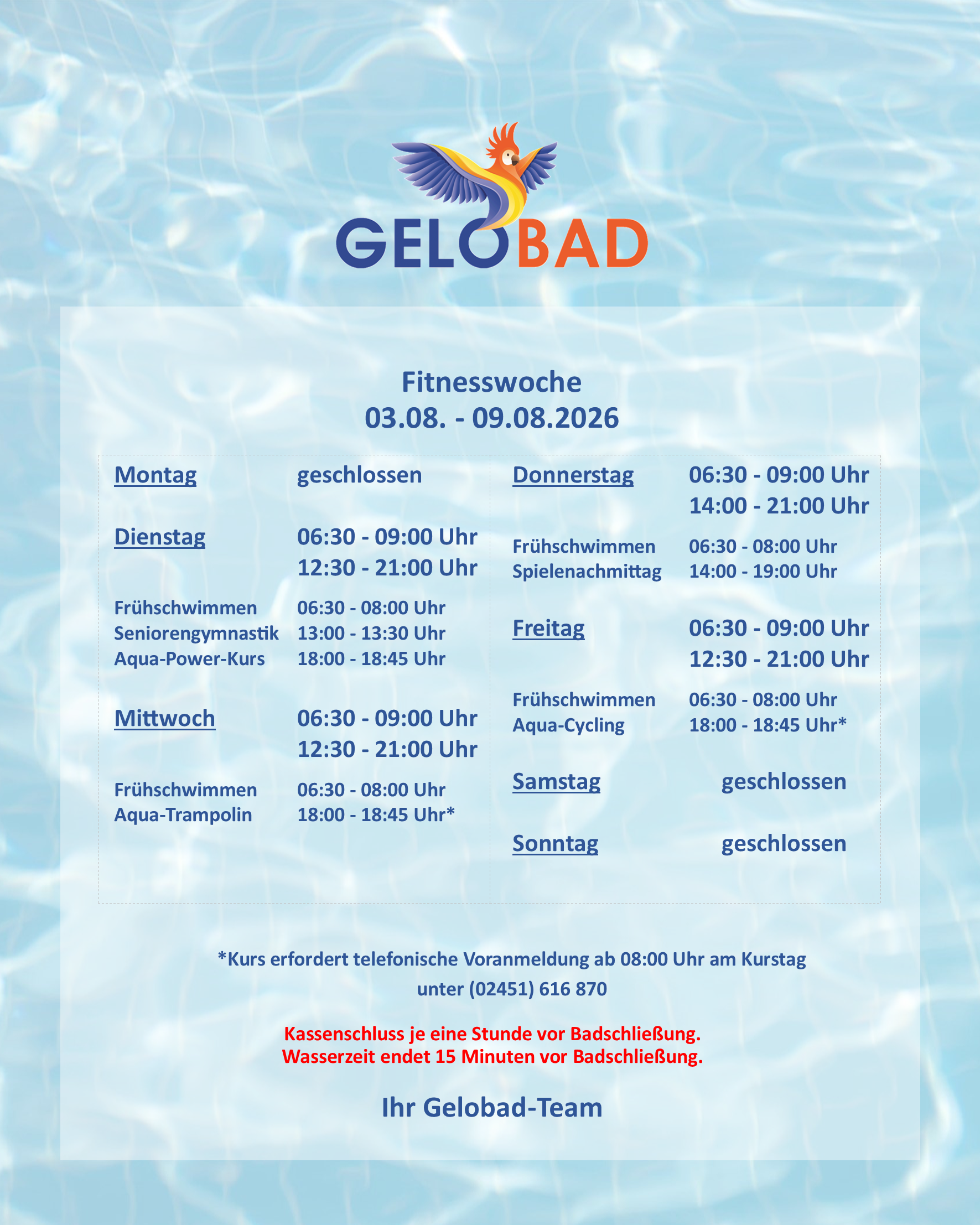 Fitnesswoche Gelobad 2026