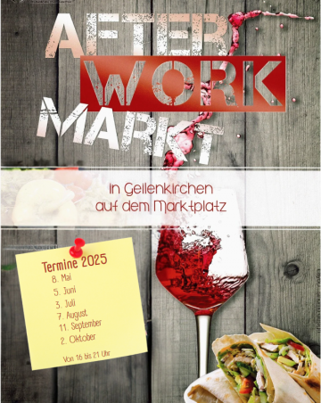 Flyer After-Work-Markt