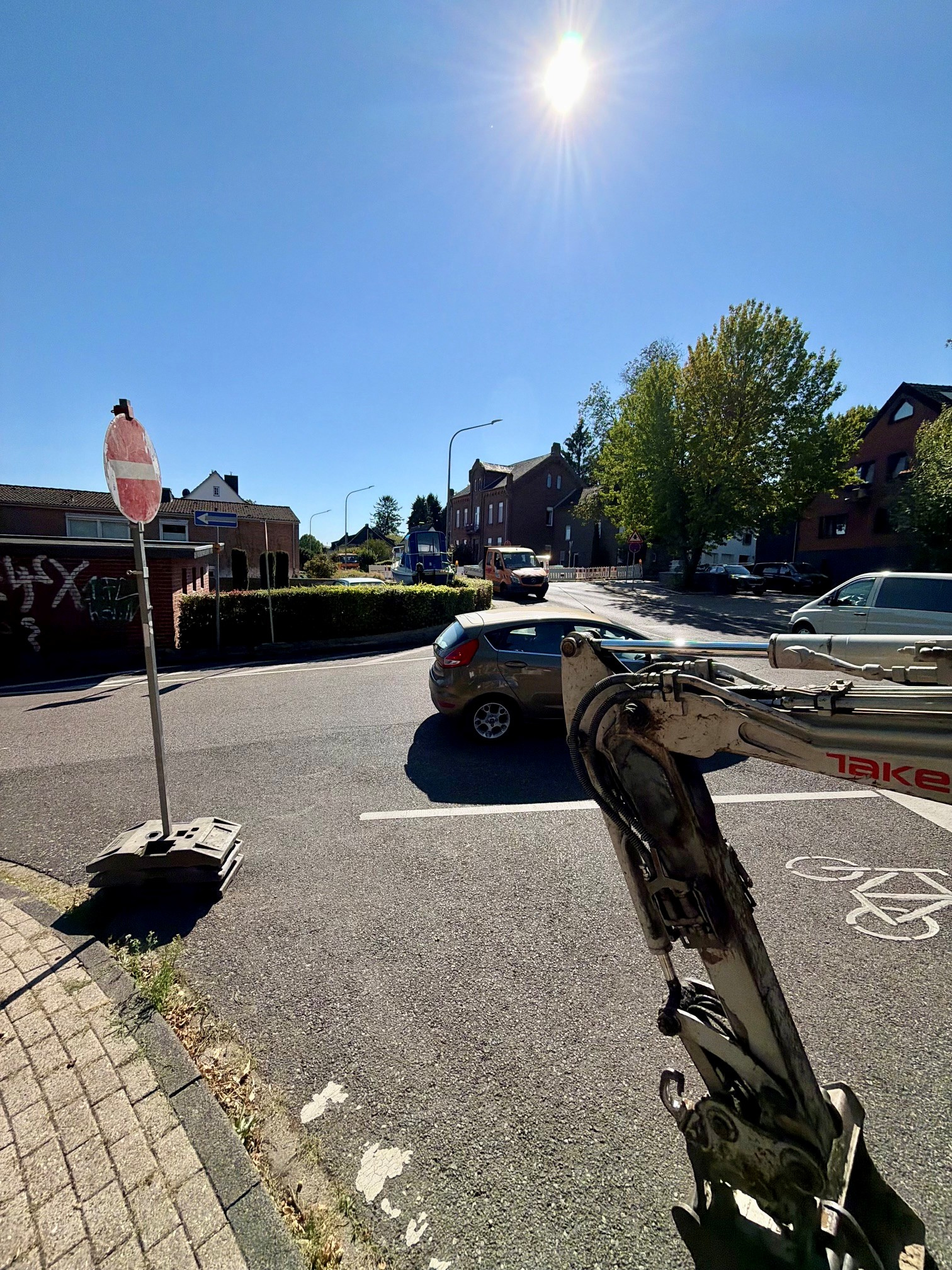 Geaenderte Verkehrsfuehrung Gillesweg