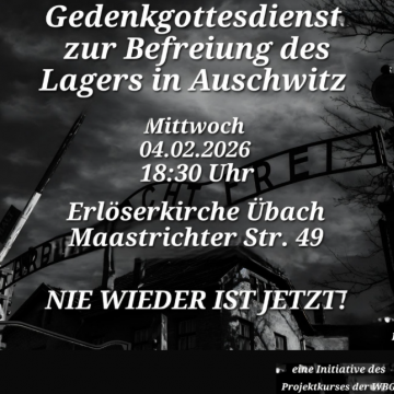 Gedenkgottesdienst „Nie wieder ist jetzt“