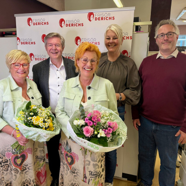 Jubiläum bei Frisör Derichs