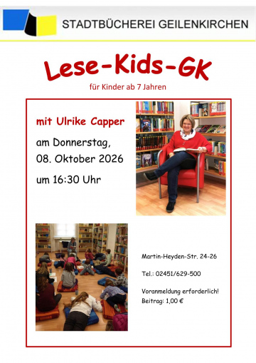 Lesekids mit Ulrike im Oktober 2026