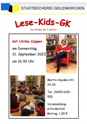 Lesekids mit Ulrike im September 2023