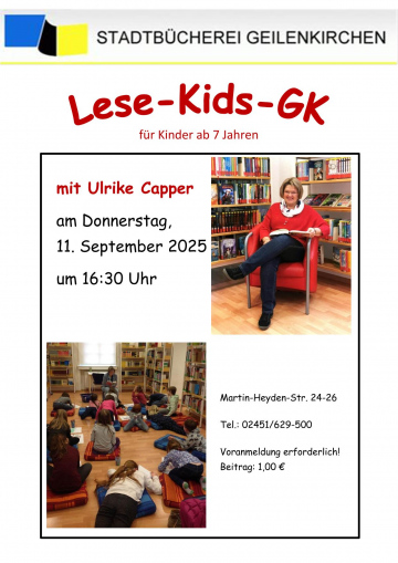 Lesekids mit Ulrike im September 2025