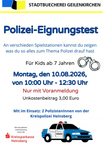 Polizei Eignungstest