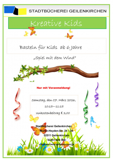 Saatguttag Basteln ab 6 2026