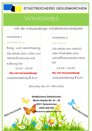 Saatguttag Workshops 2026