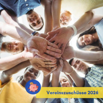 Vereinszuschüsse 2026